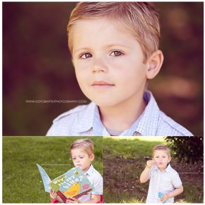 Little boy in the park