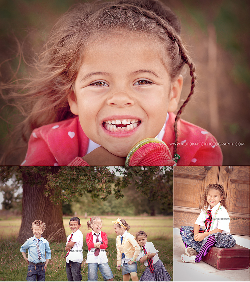 Back to School Photography by Essex child photographer Kofo Baptist.