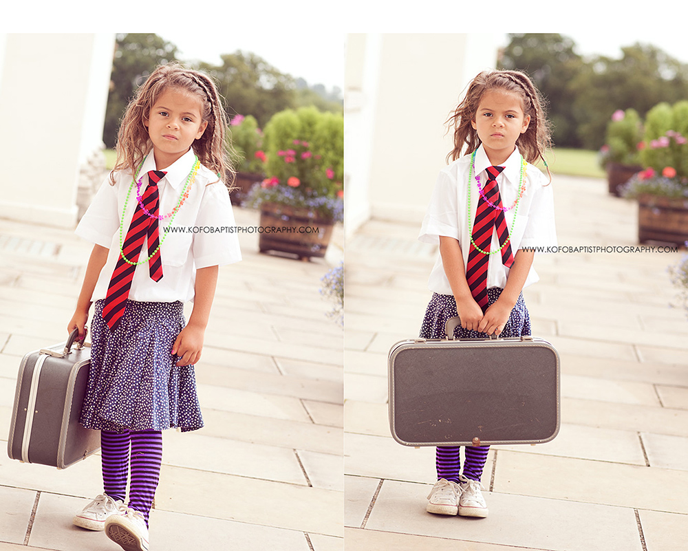 Back to School Photography by Essex child photographer Kofo Baptist.