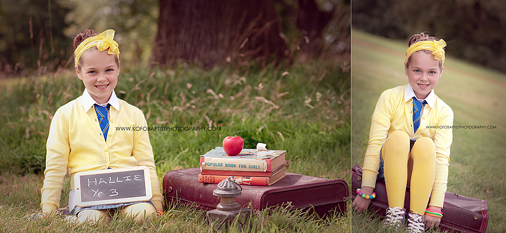 Back to School Photography by Essex child photographer Kofo Baptist.