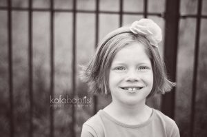 Young girl in the park