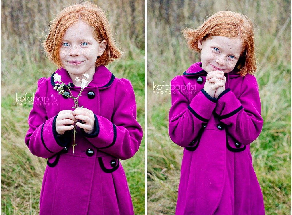 Young girl in the park