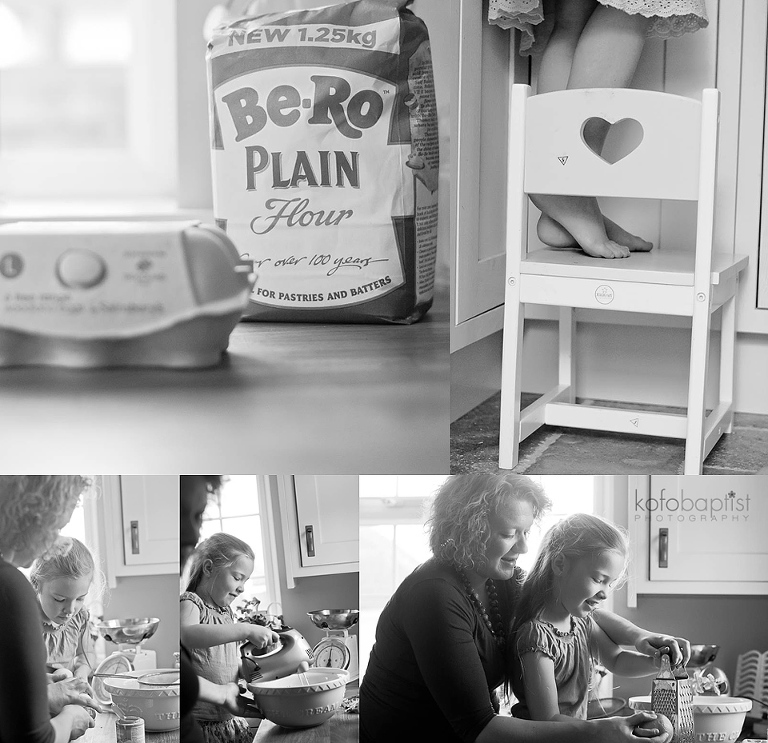 Essex Lifestyle Photographer. Mother & Daughter Baking Shoot.