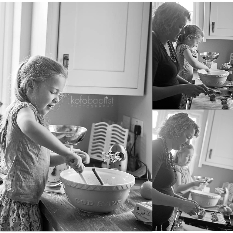 Essex Lifestyle Photographer. Mother & Daughter Baking Shoot.