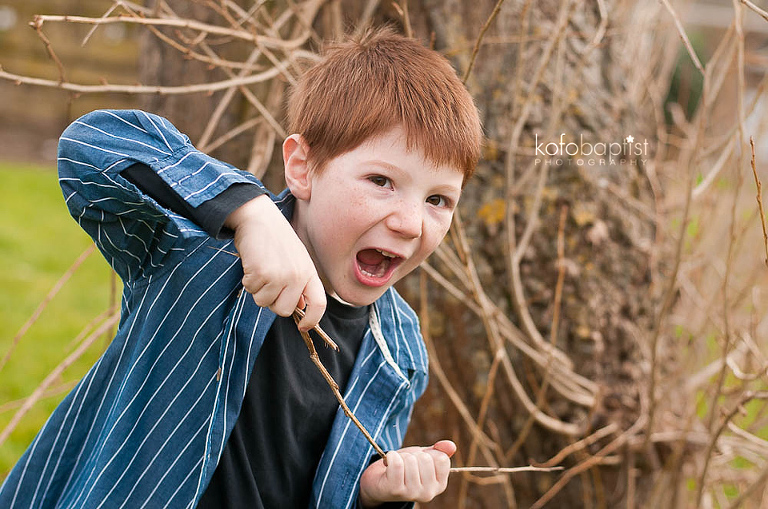 Outdoor child photo shoot in Basildon, Essex.