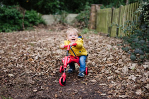 Toddler ride on bike.