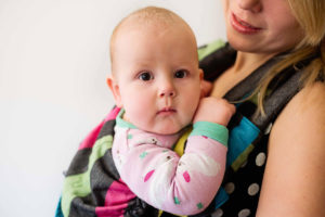 Baby wearing photos captured by photographer Kofo Baptist