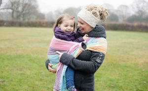 Baby wearing photos captured by photographer Kofo Baptist
