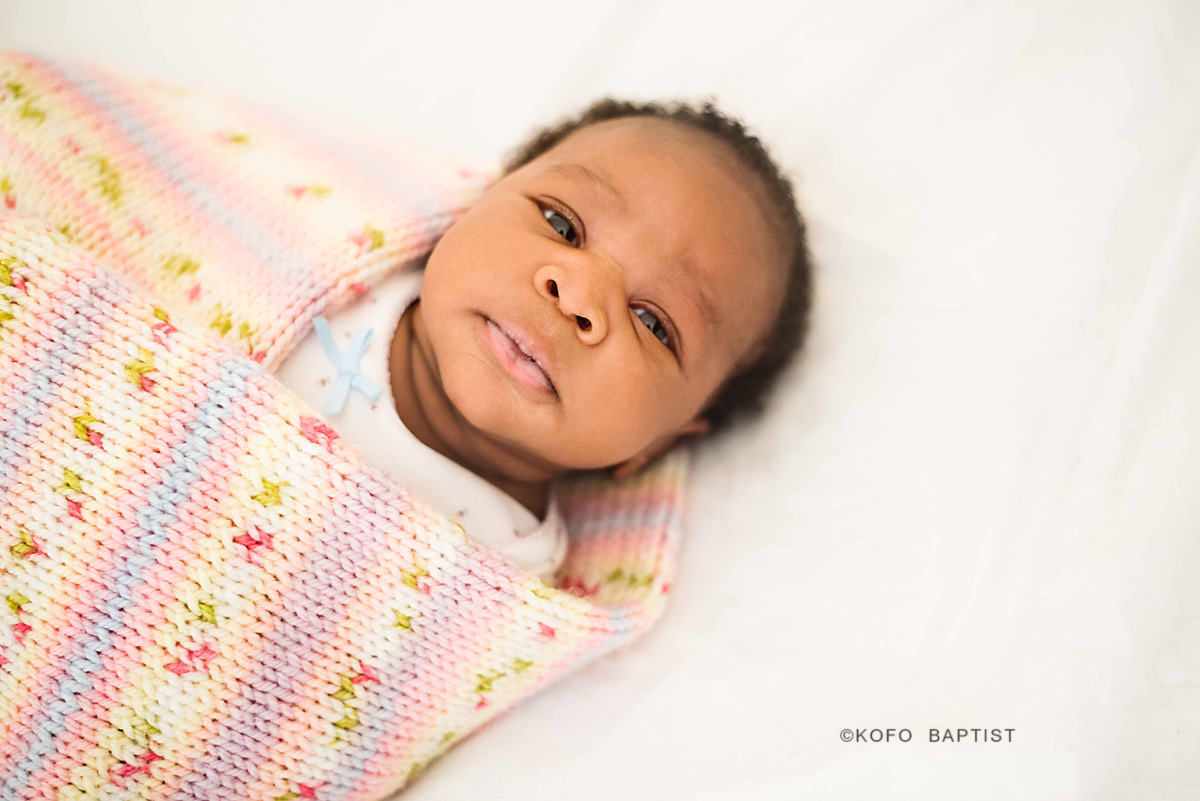 Beautiful newborn baby girl