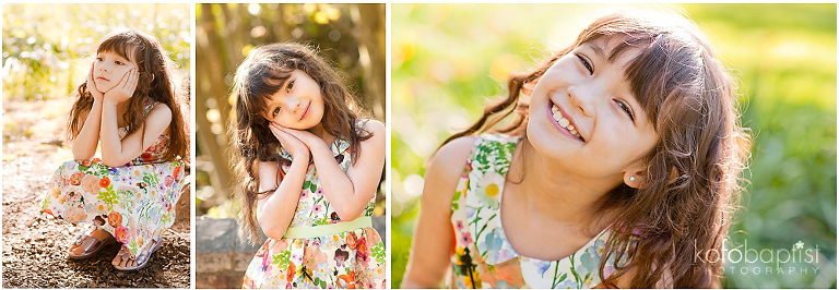 Photo of young girl in the park captured by by Essex Child Photographer