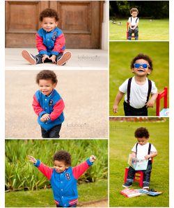 Photo of toddler playing in the park captured by by Essex Child Photographer